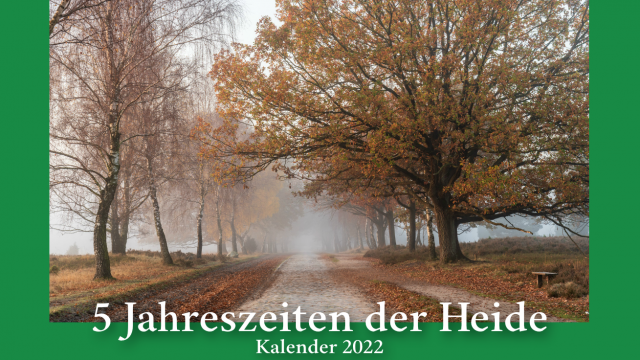 Titelbild Kalender "5 Jahreszeiten der Heide" Titelbild Kalender "5 Jahreszeiten der Heide"